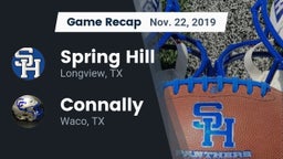 Recap: Spring Hill  vs. Connally  2019