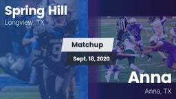 Matchup: Spring Hill High vs. Anna  2020