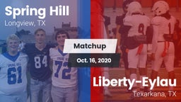 Matchup: Spring Hill High vs. Liberty-Eylau  2020