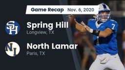 Recap: Spring Hill  vs. North Lamar  2020