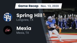 Recap: Spring Hill  vs. Mexia  2020