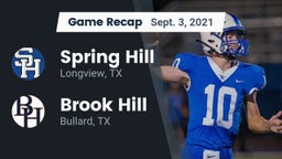 Recap: Spring Hill  vs. Brook Hill   2021