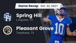Recap: Spring Hill  vs. Pleasant Grove  2021