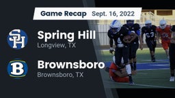Recap: Spring Hill  vs. Brownsboro  2022