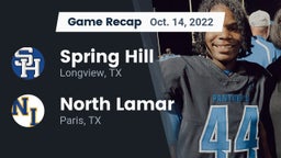 Recap: Spring Hill  vs. North Lamar  2022