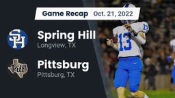 Recap: Spring Hill  vs. Pittsburg  2022