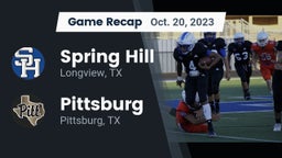 Recap: Spring Hill  vs. Pittsburg  2023