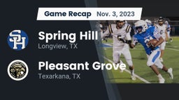 Recap: Spring Hill  vs. Pleasant Grove  2023