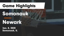 Somonauk  vs Newark Game Highlights - Jan. 8, 2020