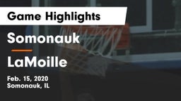 Somonauk  vs LaMoille Game Highlights - Feb. 15, 2020