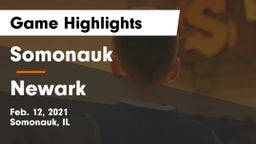 Somonauk  vs Newark Game Highlights - Feb. 12, 2021