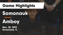 Somonauk  vs Amboy  Game Highlights - Nov. 30, 2023