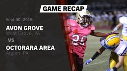 Recap: Avon Grove  vs. Octorara Area  2016