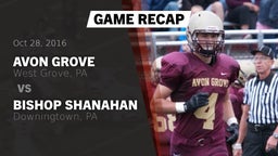 Recap: Avon Grove  vs. Bishop Shanahan  2016