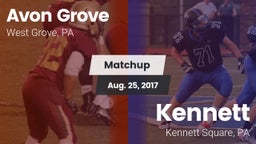 Matchup: Avon Grove High vs. Kennett  2016