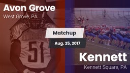 Matchup: Avon Grove High vs. Kennett  2017