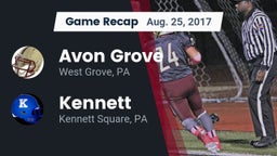Recap: Avon Grove  vs. Kennett  2017