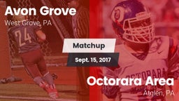 Matchup: Avon Grove High vs. Octorara Area  2017