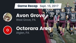 Recap: Avon Grove  vs. Octorara Area  2017