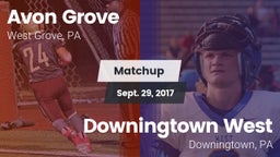 Matchup: Avon Grove High vs. Downingtown West  2017