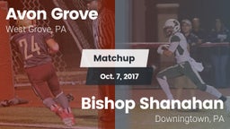 Matchup: Avon Grove High vs. Bishop Shanahan  2017