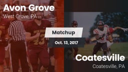Matchup: Avon Grove High vs. Coatesville  2017