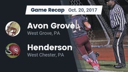 Recap: Avon Grove  vs. Henderson  2017