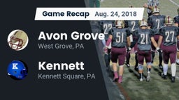 Recap: Avon Grove  vs. Kennett  2018