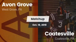 Matchup: Avon Grove High vs. Coatesville  2018