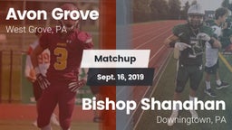 Matchup: Avon Grove High vs. Bishop Shanahan  2019