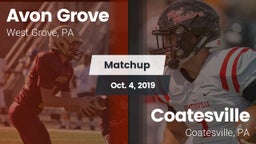 Matchup: Avon Grove High vs. Coatesville  2019