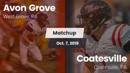 Matchup: Avon Grove High vs. Coatesville  2019