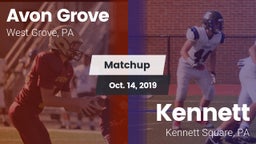 Matchup: Avon Grove High vs. Kennett  2019