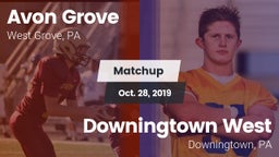 Matchup: Avon Grove High vs. Downingtown West  2019