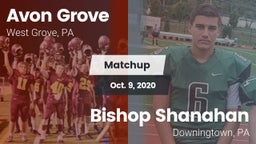 Matchup: Avon Grove High vs. Bishop Shanahan  2020