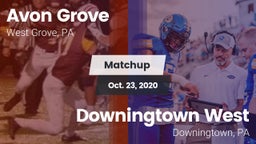 Matchup: Avon Grove High vs. Downingtown West  2020
