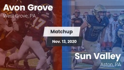 Matchup: Avon Grove High vs. Sun Valley  2020