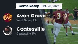 Recap: Avon Grove  vs. Coatesville  2022
