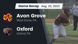 Recap: Avon Grove  vs. Oxford  2023