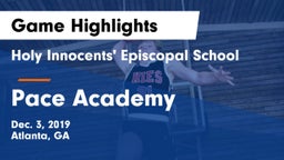 Holy Innocents' Episcopal School vs Pace Academy Game Highlights - Dec. 3, 2019