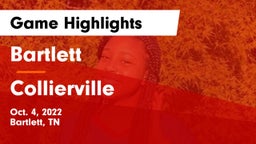 Bartlett  vs Collierville  Game Highlights - Oct. 4, 2022