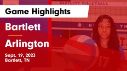 Bartlett  vs Arlington  Game Highlights - Sept. 19, 2023