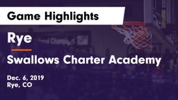 Rye  vs Swallows Charter Academy Game Highlights - Dec. 6, 2019