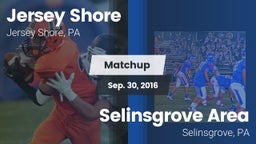 Matchup: Jersey Shore High vs. Selinsgrove Area  2016
