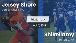Matchup: Jersey Shore High vs. Shikellamy  2016