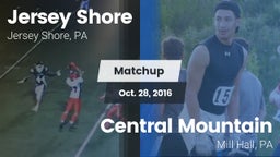 Matchup: Jersey Shore High vs. Central Mountain  2016