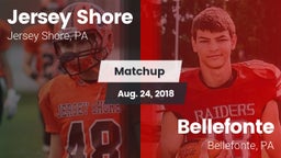 Matchup: Jersey Shore High vs. Bellefonte  2018