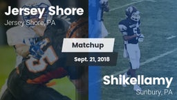 Matchup: Jersey Shore High vs. Shikellamy  2018