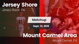 Matchup: Jersey Shore High vs. Mount Carmel Area  2019