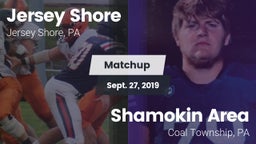 Matchup: Jersey Shore High vs. Shamokin Area  2019